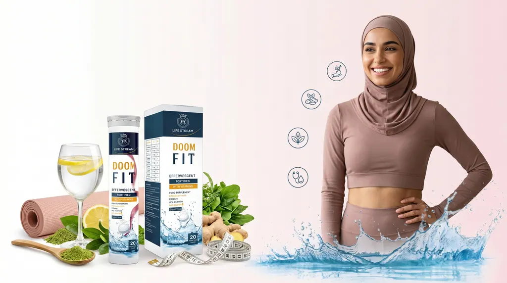 Doom Fit مع تركيبة عافية ومكونات نباتية